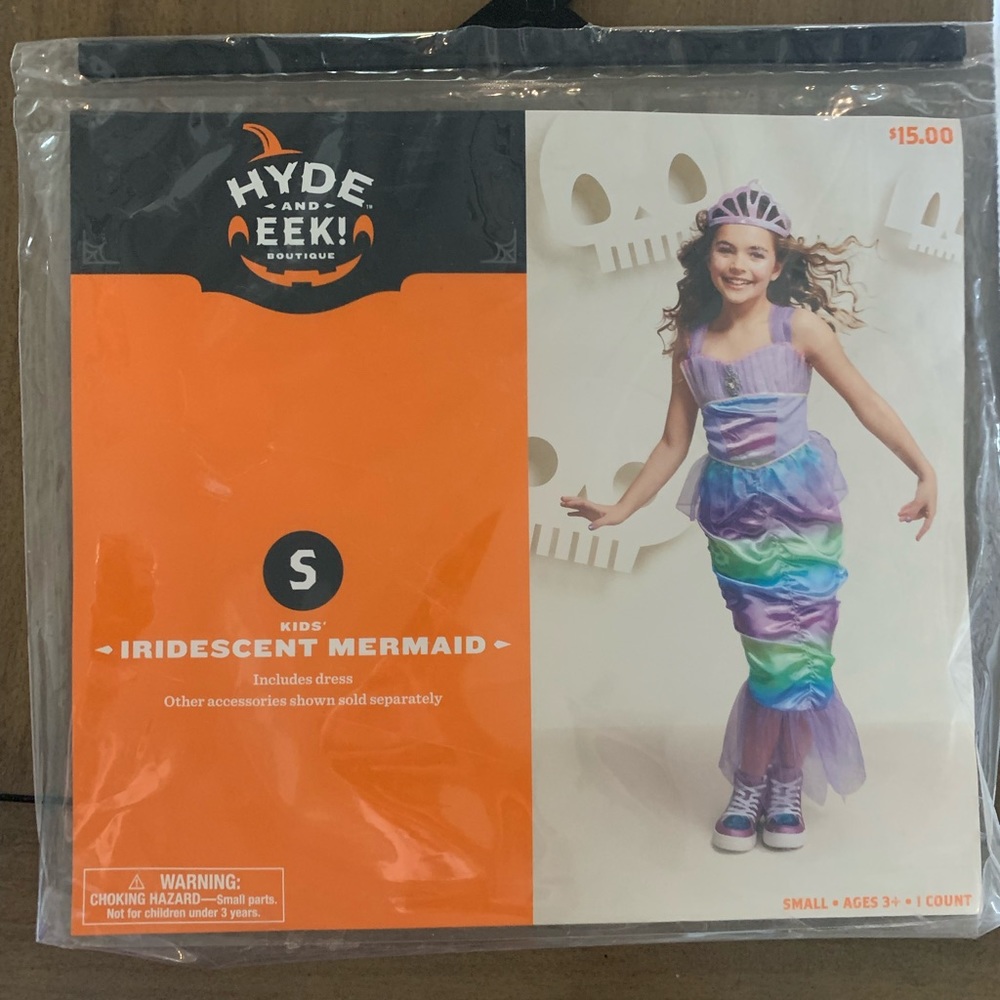 Mermaid Costume 4-6X